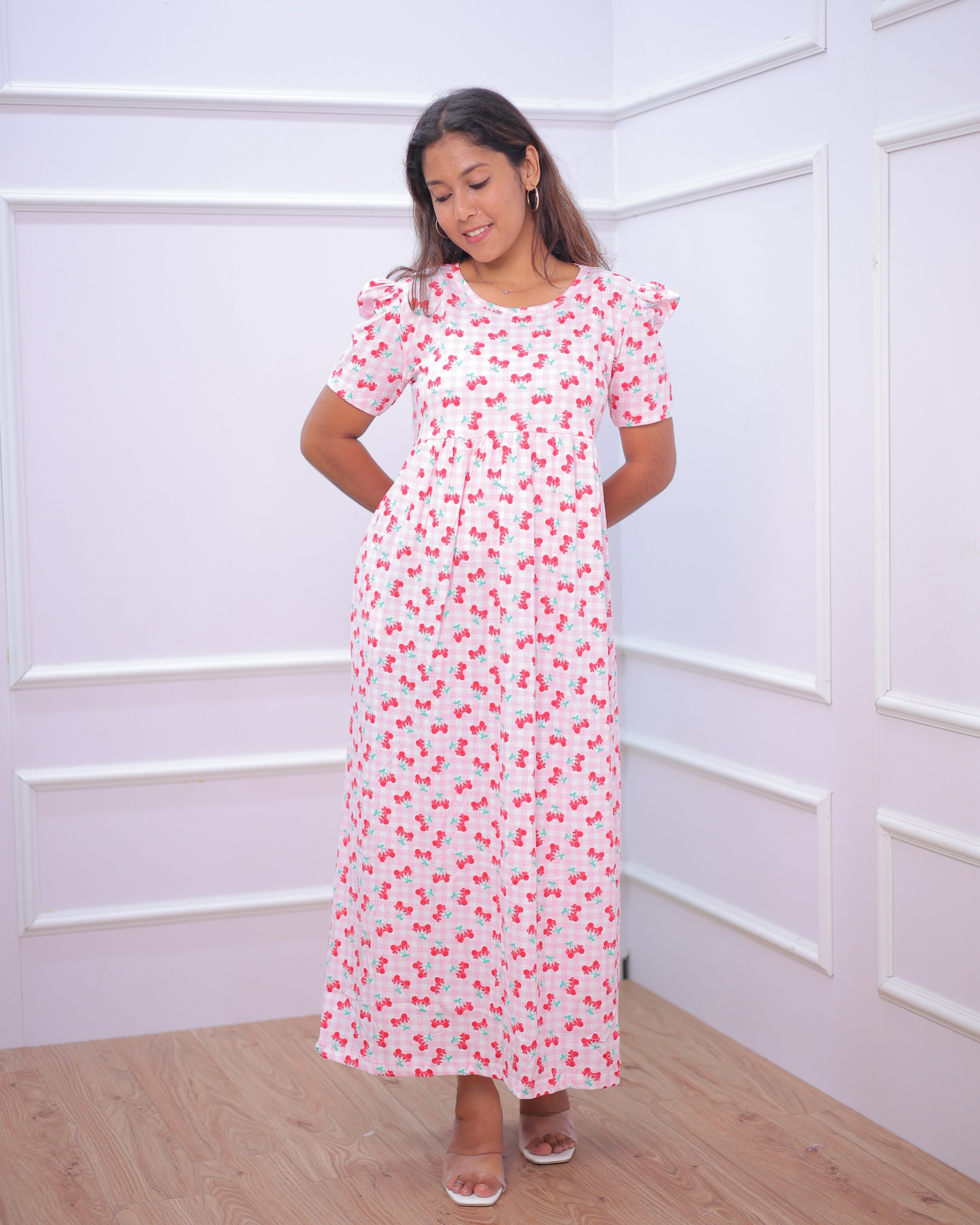 Zara | Casual Non-Maternity Loungewear - Puff Sleeve | Full Length