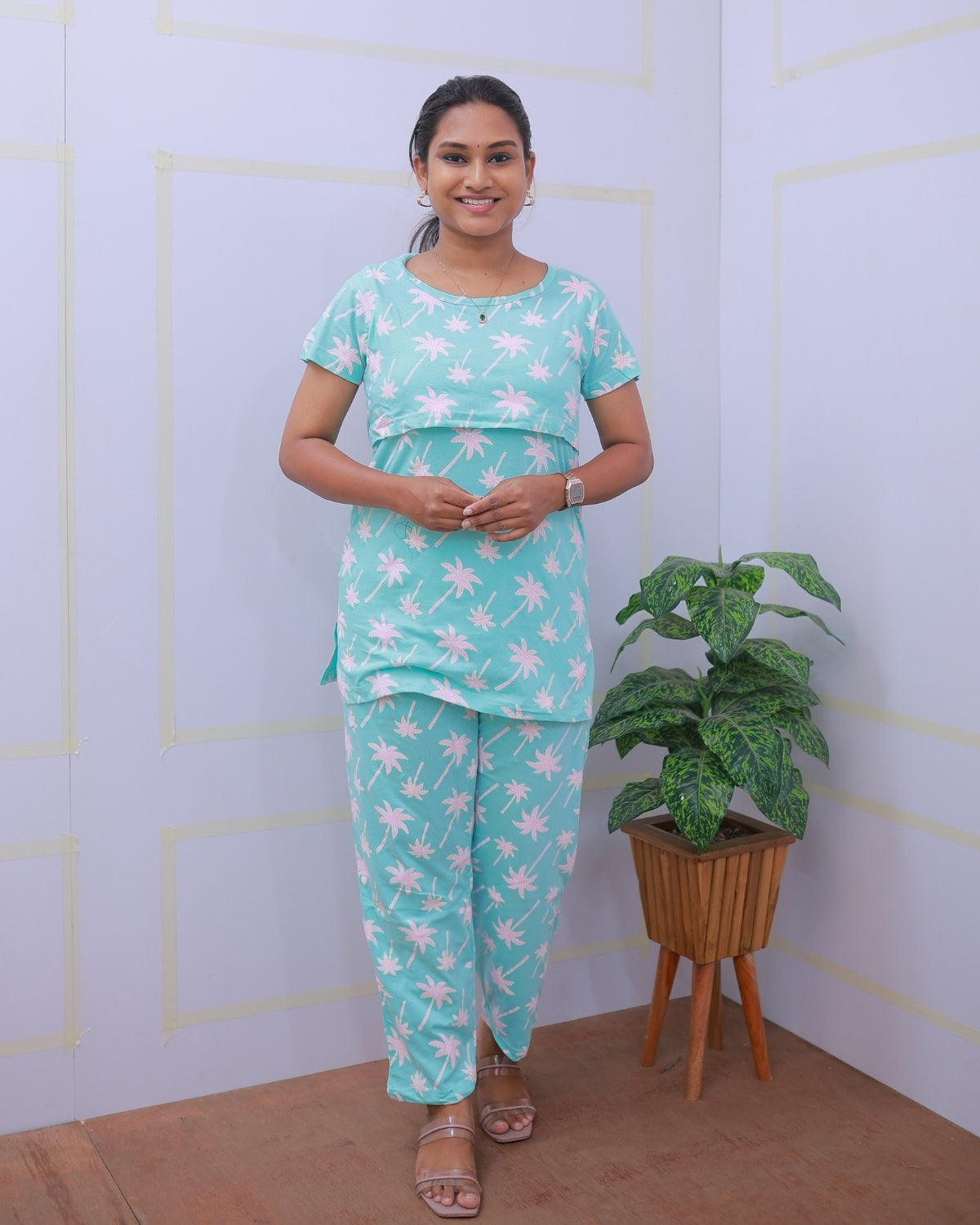 Tanirika | Zipless Feeding Pant Set