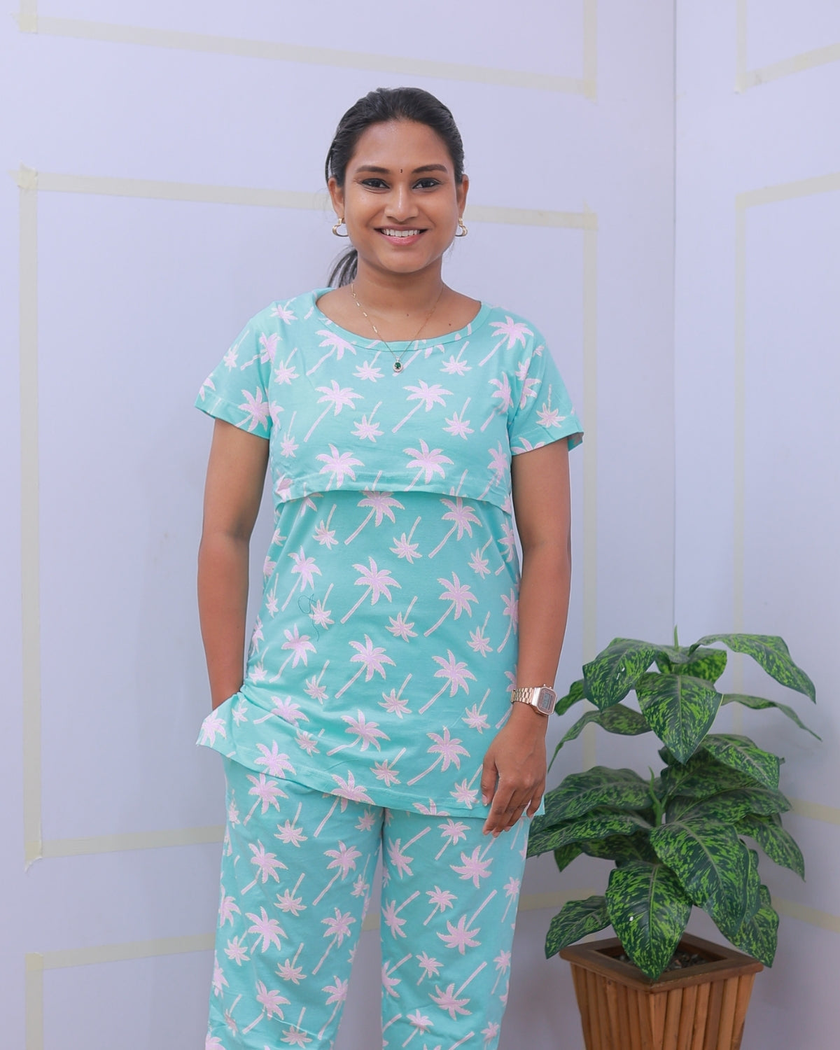 Tanirika | Zipless Feeding Pant Set