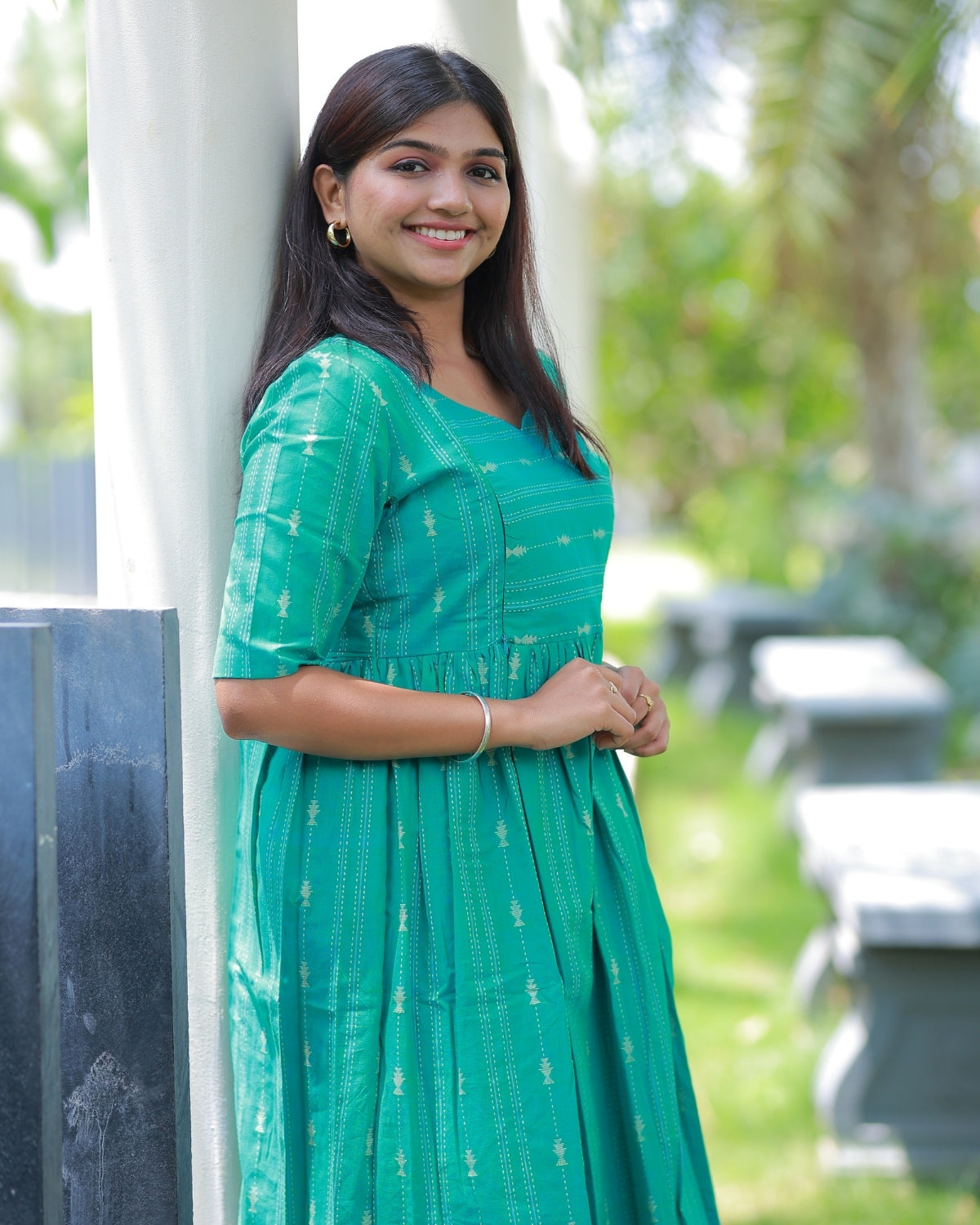 Aarani_arrow | Maternity Maxi with Lining