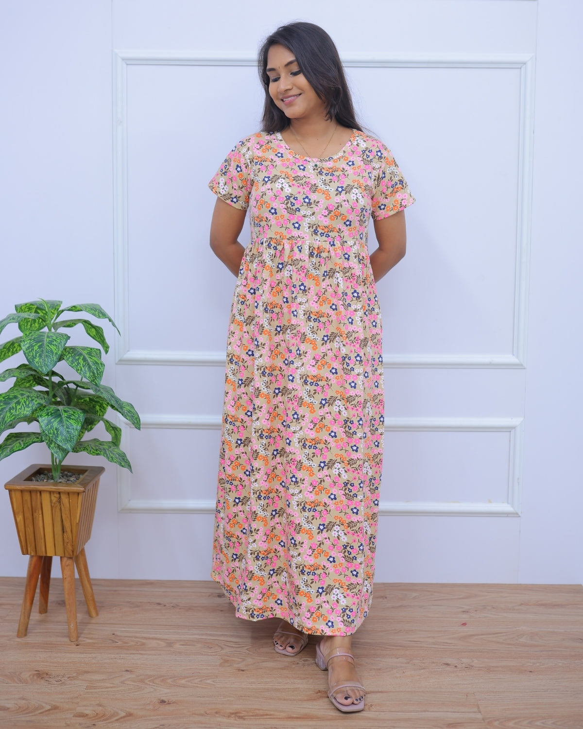 Abirami | Casual Non-Maternity Loungewear - Normal Sleeve | Full Length