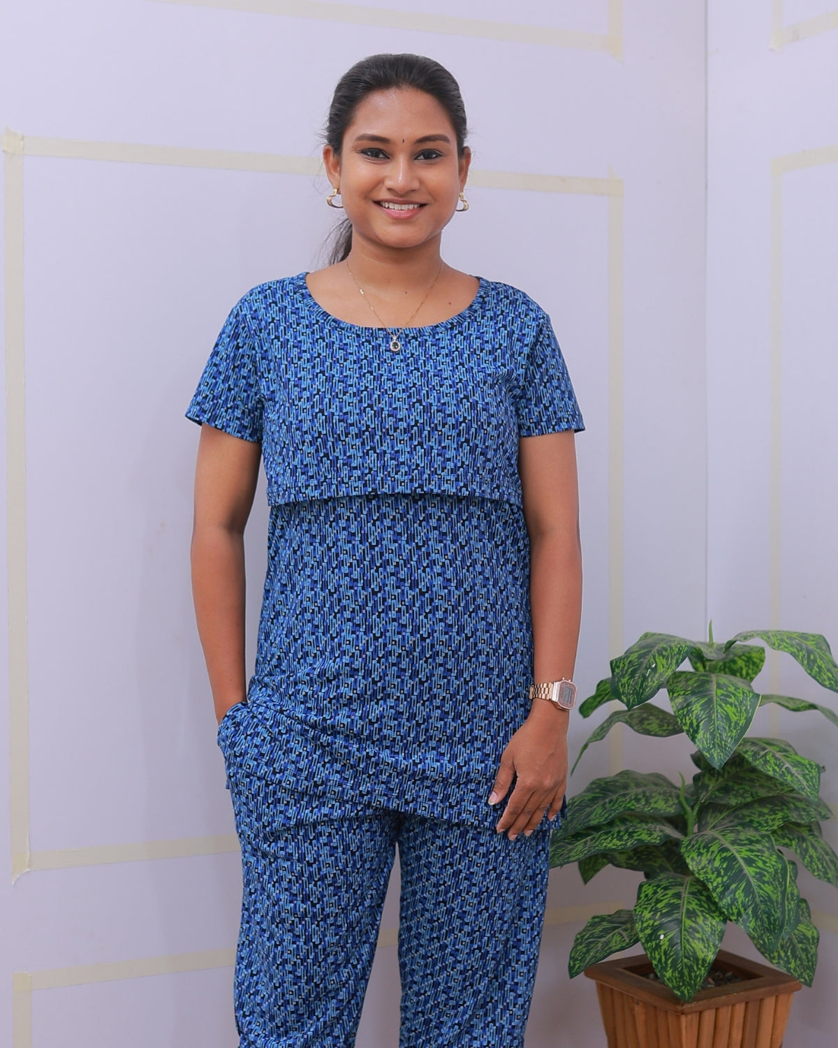 Iyla | Zipless Feeding Pant Set