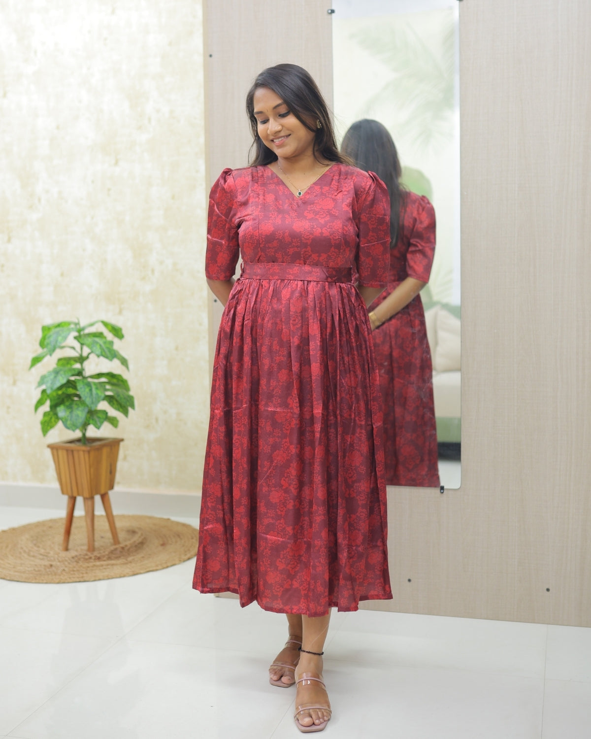 Vikita | Maternity Maxi with Lining