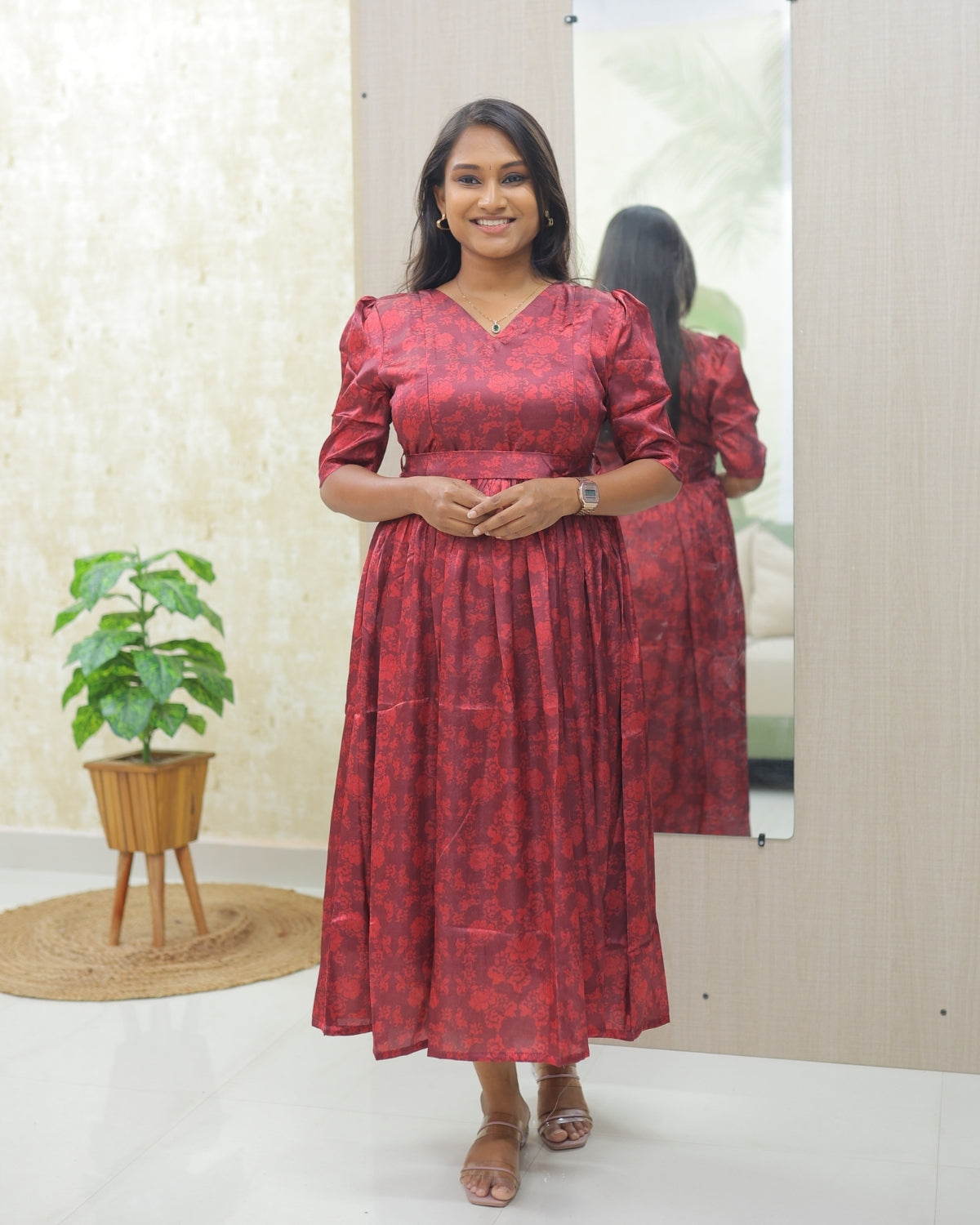 Vikita | Maternity Maxi with Lining