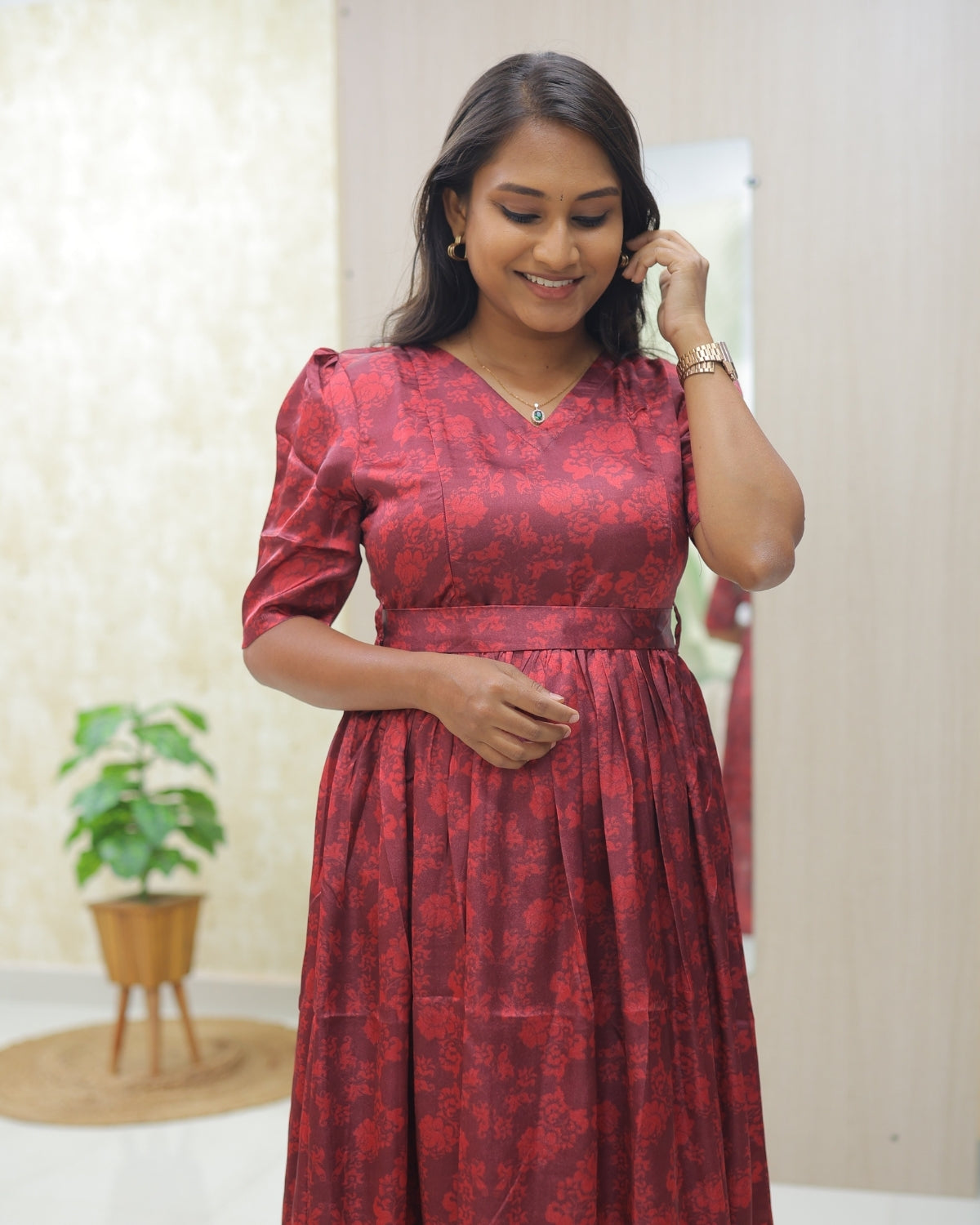 Vikita | Maternity Maxi with Lining