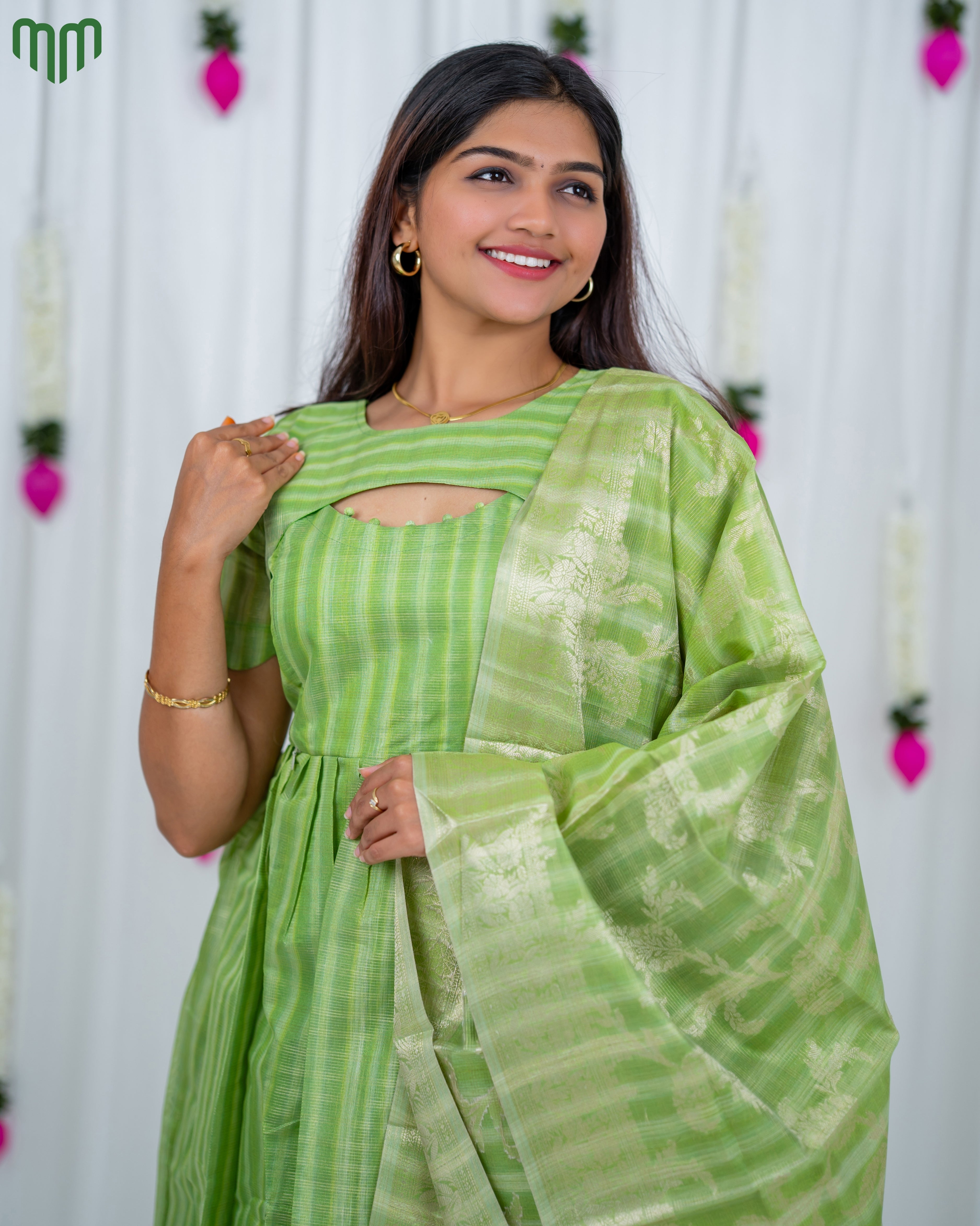 Banaras_V4 Maternity Maxi