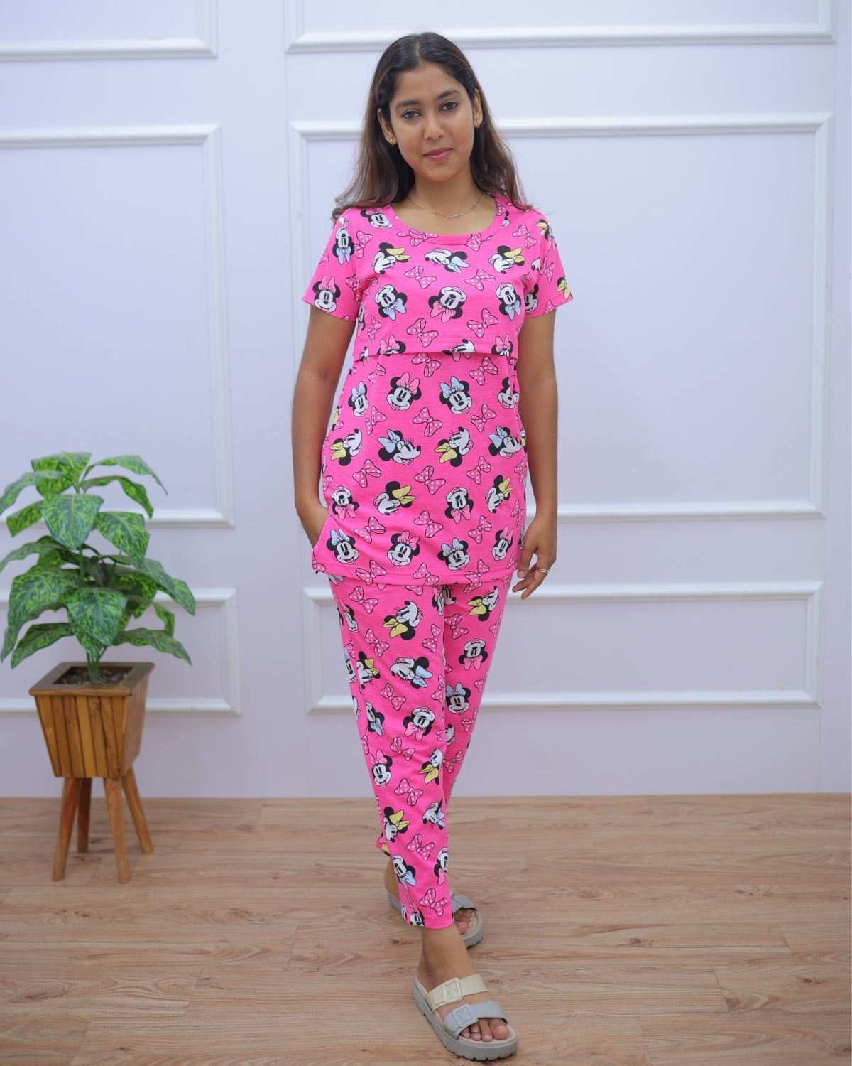 Miki | Zipless Feeding Pant Set