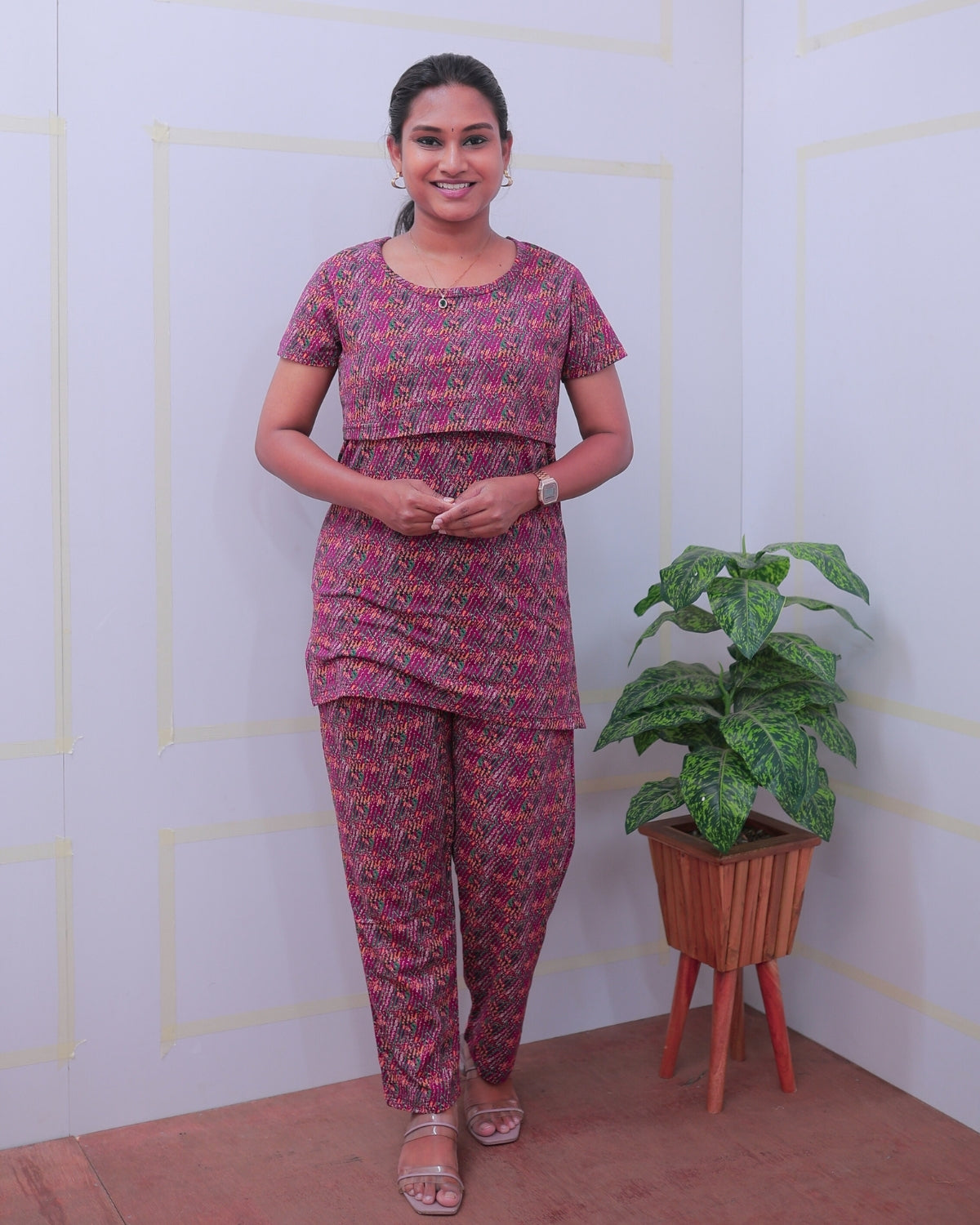 Gaja | Zipless Feeding Pant Set