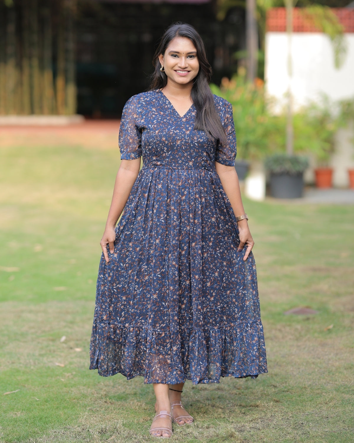 Pihu | Maternity Maxi with Lining