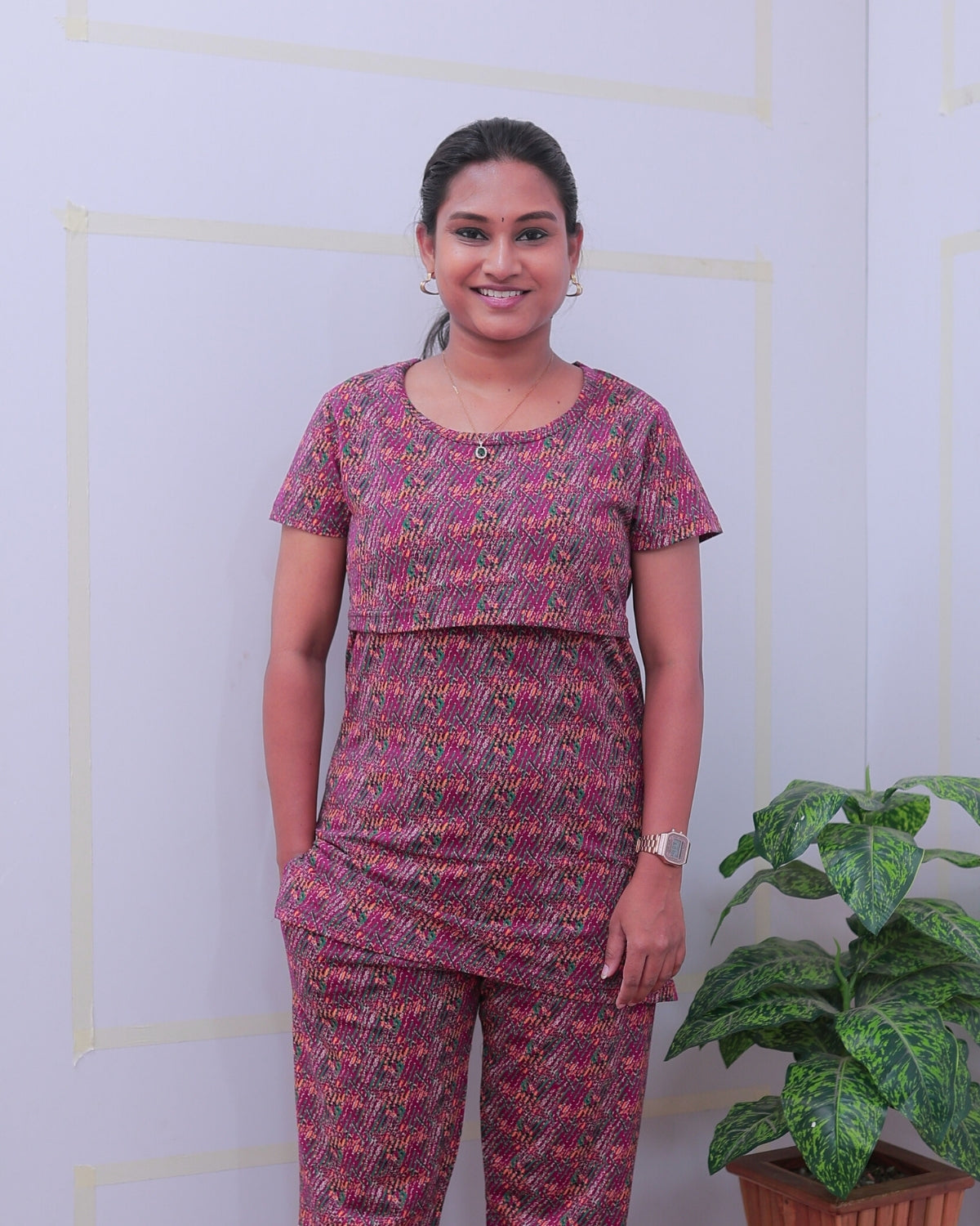 Gaja | Zipless Feeding Pant Set