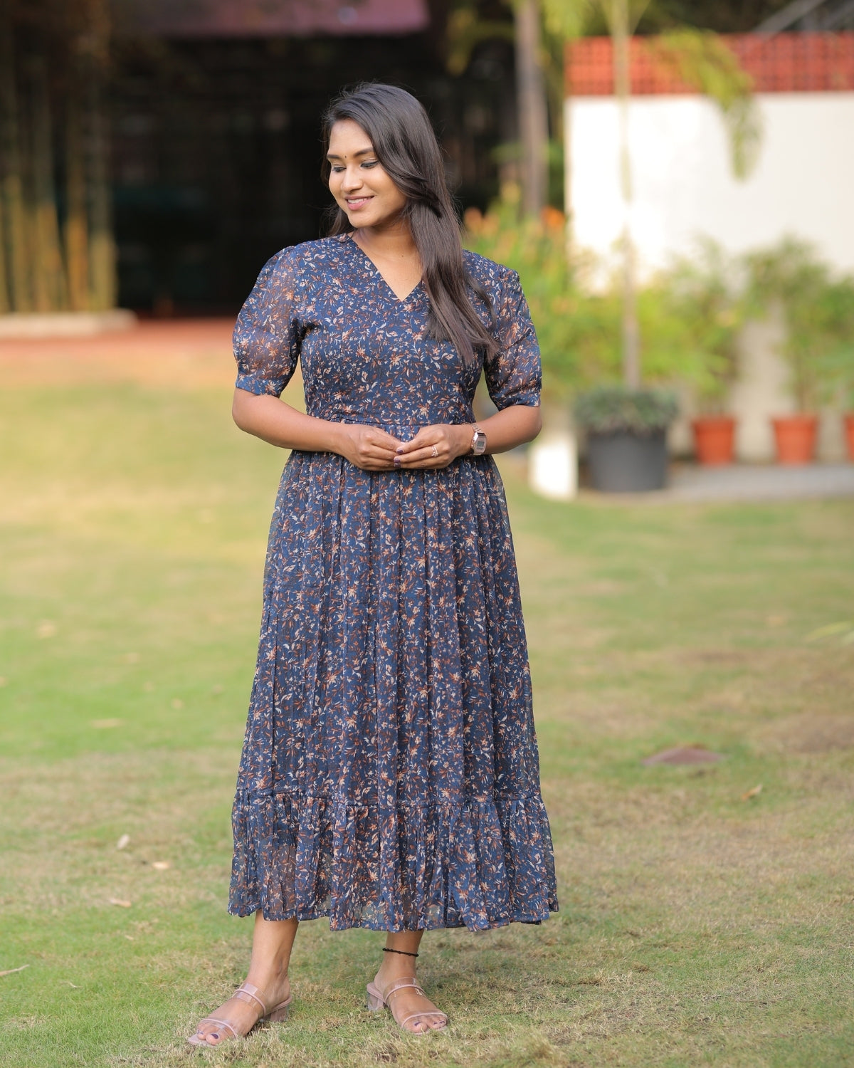 Pihu | Maternity Maxi with Lining