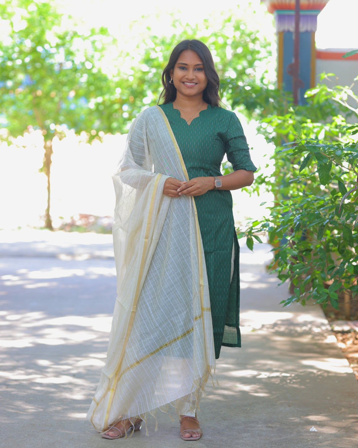 Ellai | Maternity Kurta Set with Lining