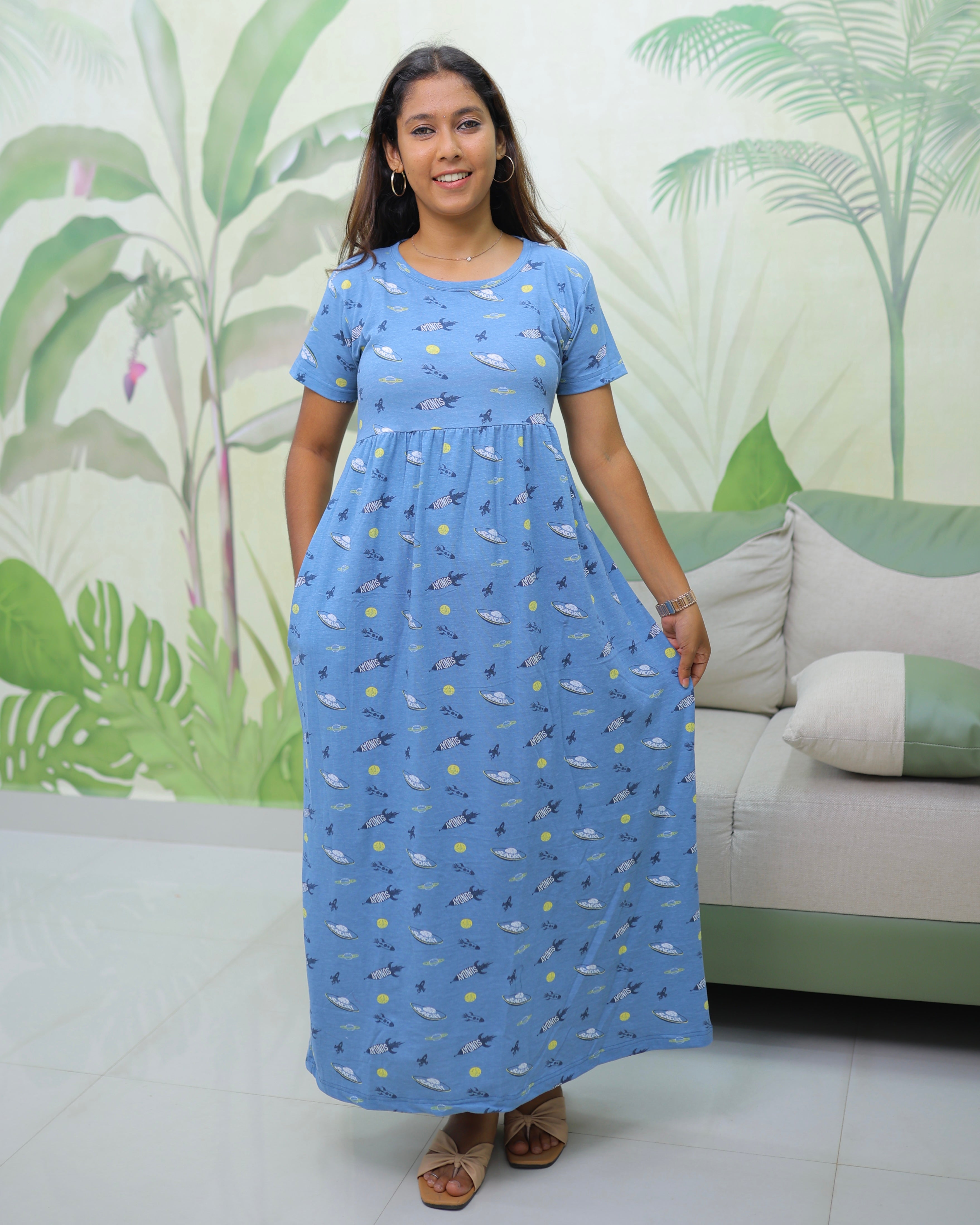 Jini | Casual Non-Maternity Loungewear - Normal Sleeve | Full Length