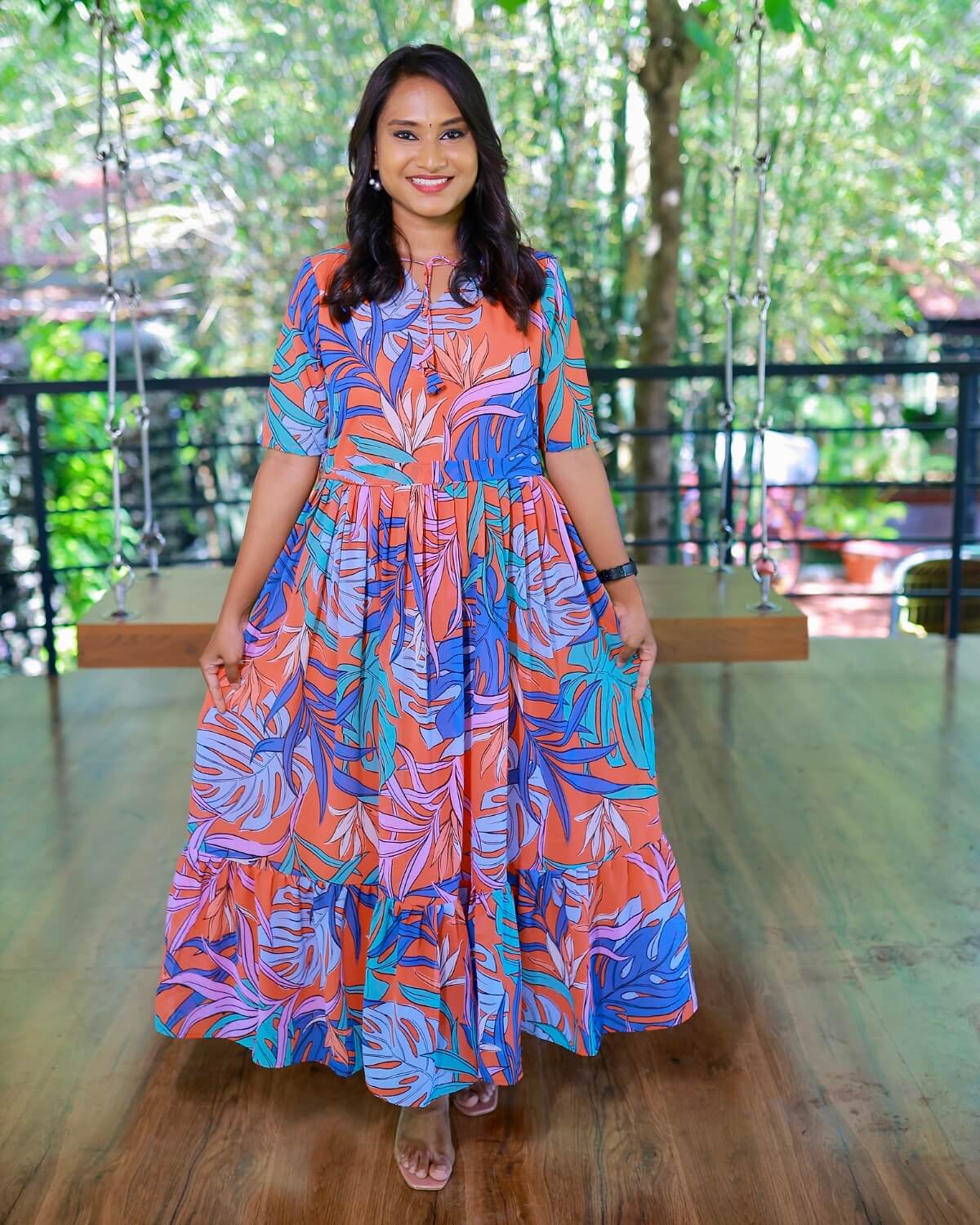 Janvi Maxi with Lining