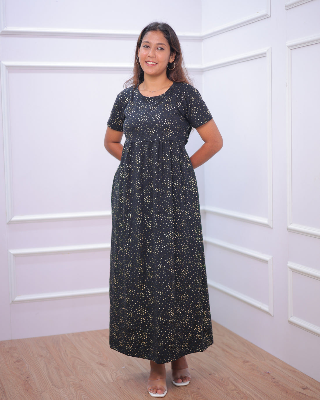 Glit Star | Casual Non-Maternity Loungewear - Normal Sleeve | Full Length