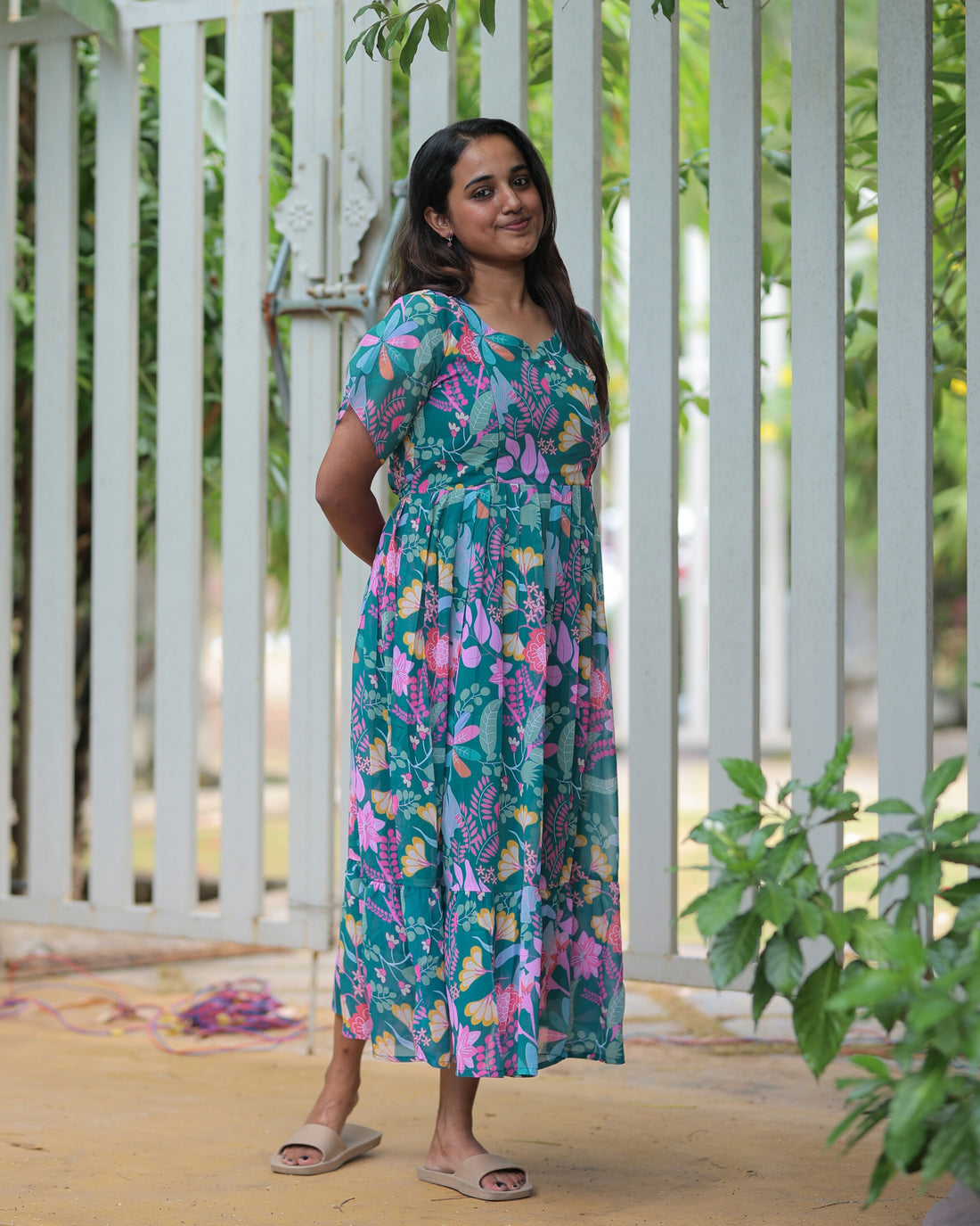 Vaamili | Maternity Maxi with Full Lining [Double Side Zips] - DISPATCH DATE_SEP-20