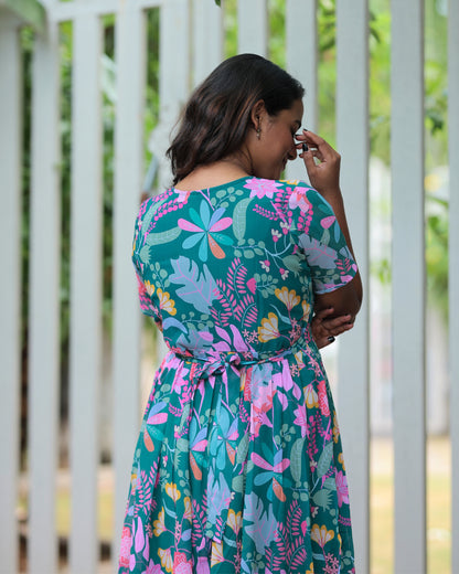 Vaamili | Maternity Maxi with Full Lining [Double Side Zips] - DISPATCH DATE_SEP-20