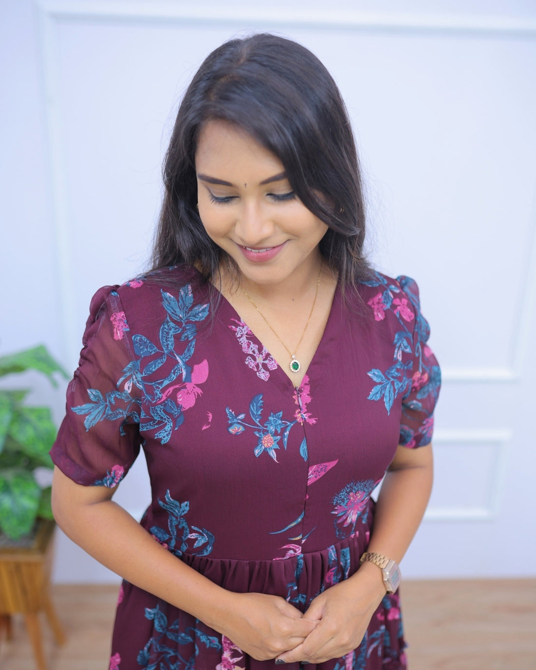 Sanjana | Maternity Kurti with Lining [CENTER ZIP]
