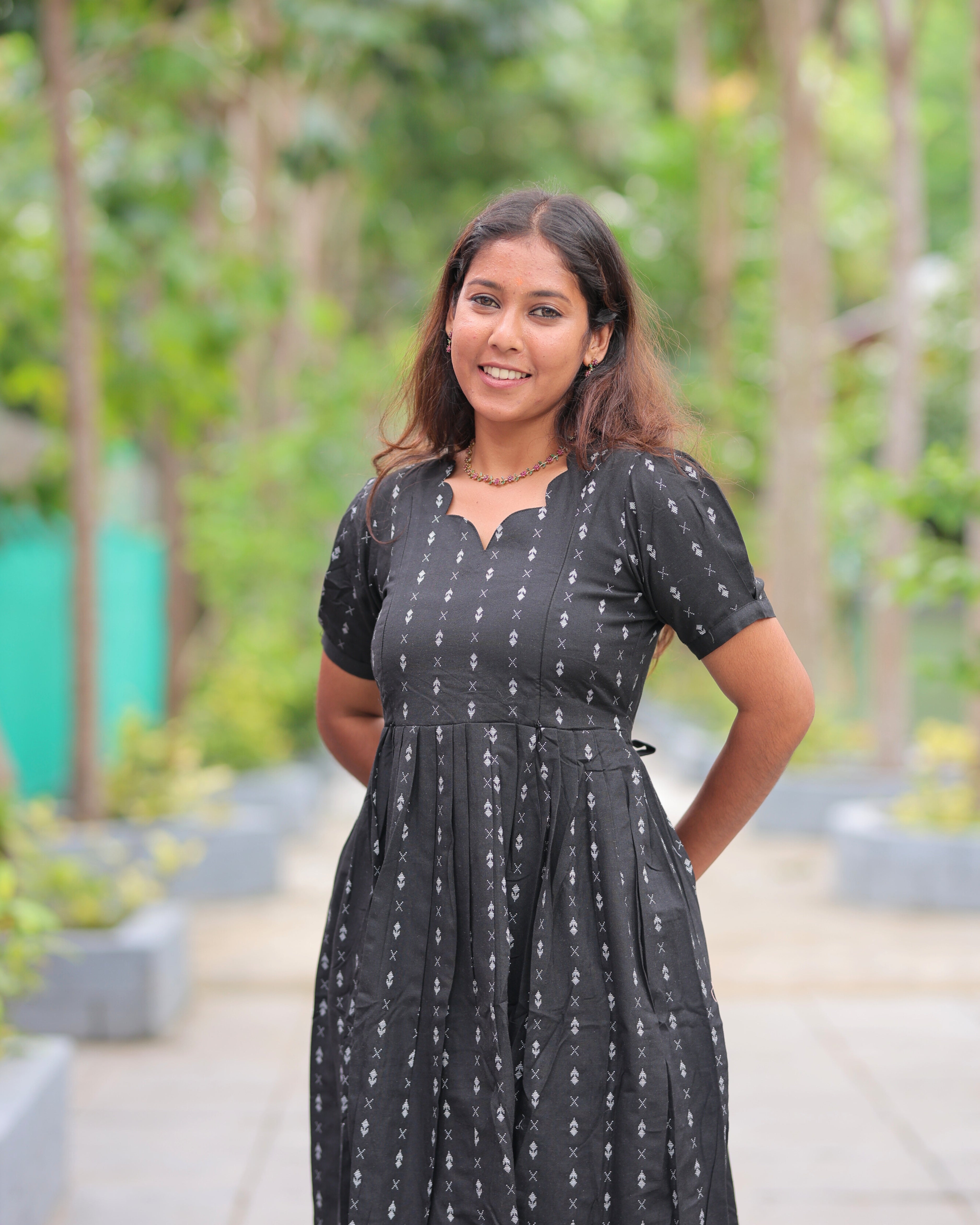 Kaviya | Maternity Maxi with Top Lining [Double Side Zips] - DISPATCH DATE _ SEP 01