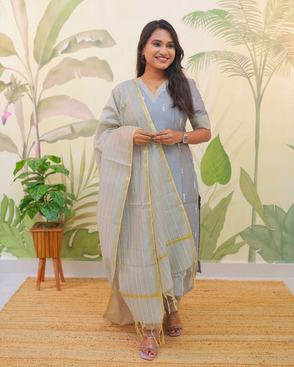 Yutika | Maternity Kurta Set with Lining