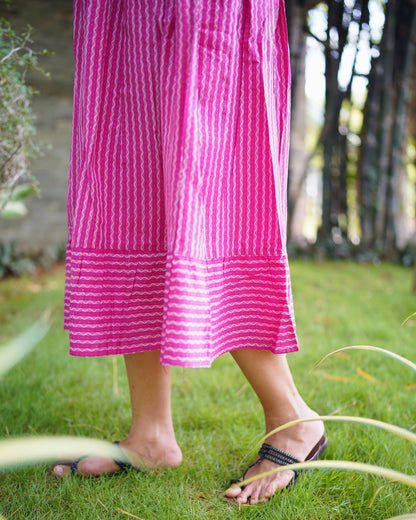 P-Parvati | Maternity Maxi with Top Lining [Double Side Zips] - DISPATCH DATE _ SEP 01