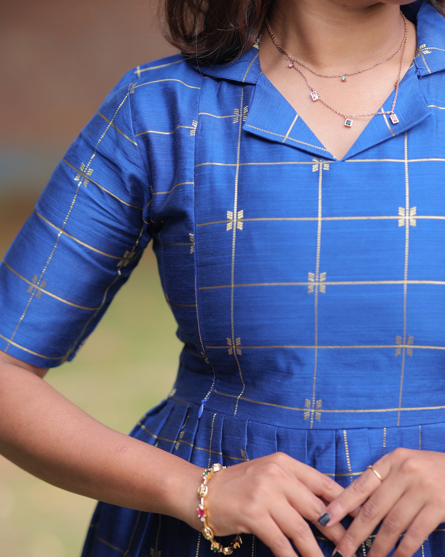 Kadhal | Maternity Maxi with Full Lining [Double Side Zips]