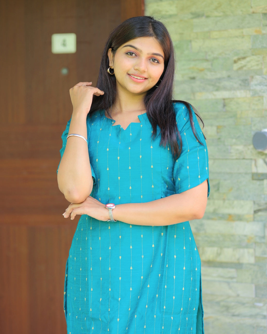 Sea_Thugil | Maternity Kurti with Lining [TOP ONLY]