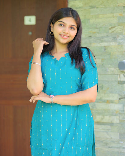 Sea_Thugil | Maternity Kurti with Lining [TOP ONLY]
