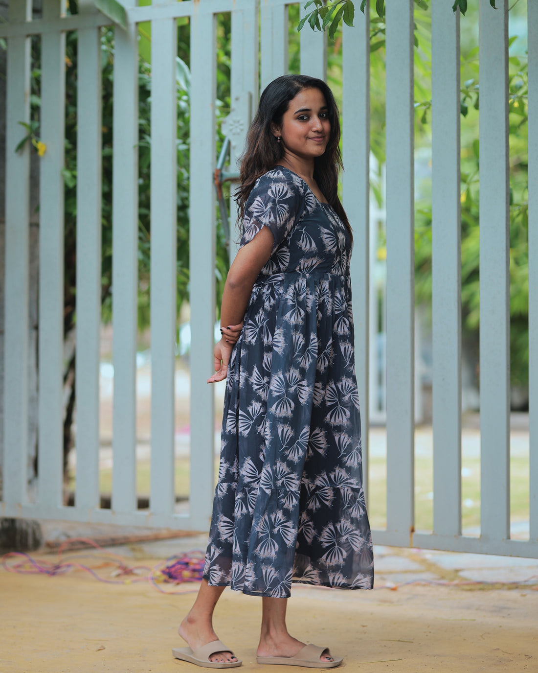 Bashni | Maternity Maxi with Full Lining [Double Side Zips] - DISPATCH DATE_SEP-20