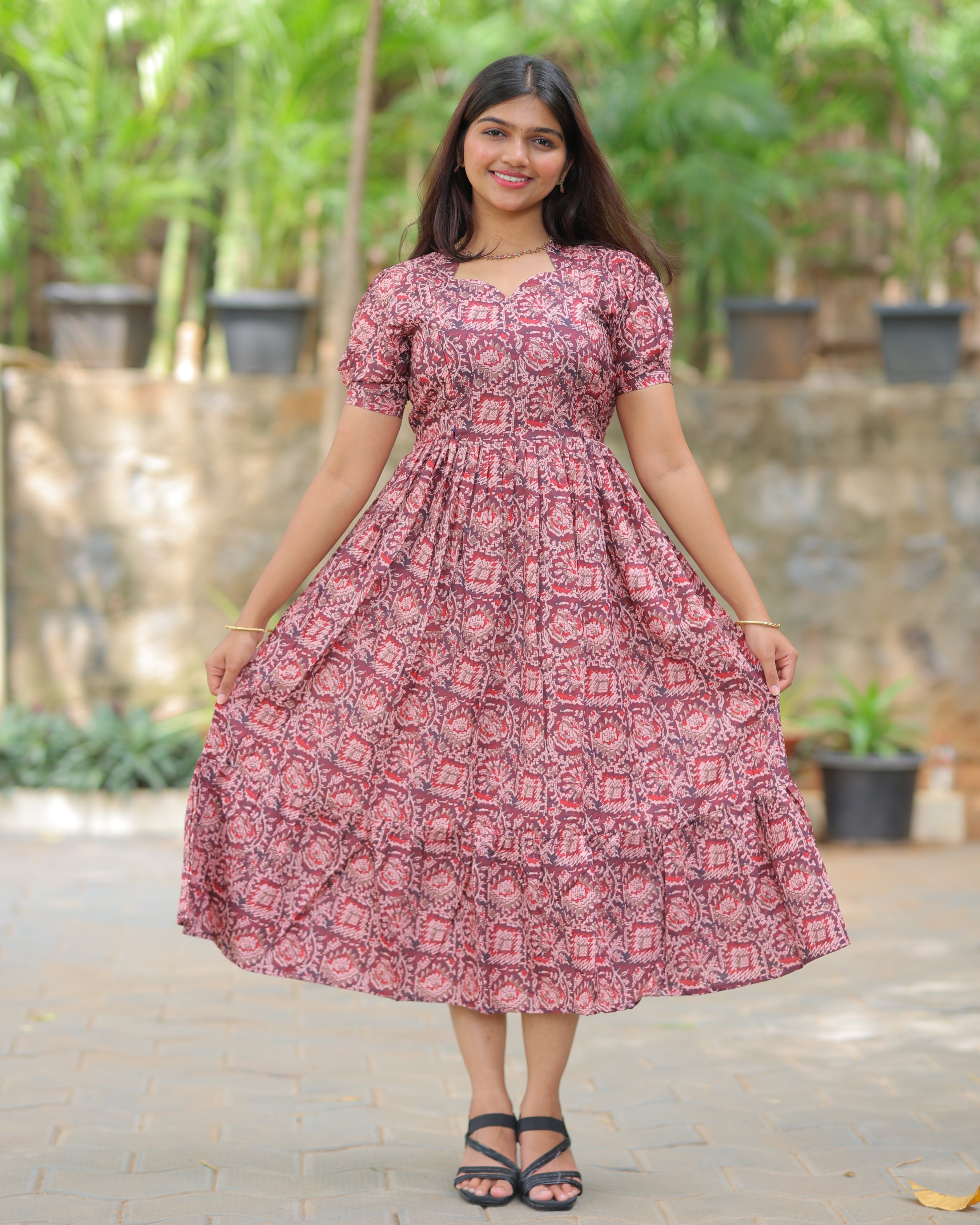 Priya | Maternity Maxi [Double Side Zips]