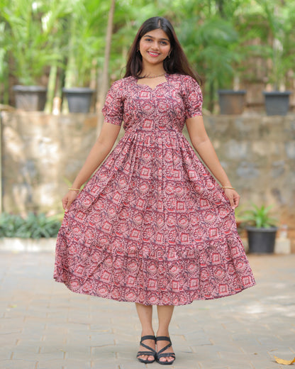 Priya | Maternity Maxi [Double Side Zips]