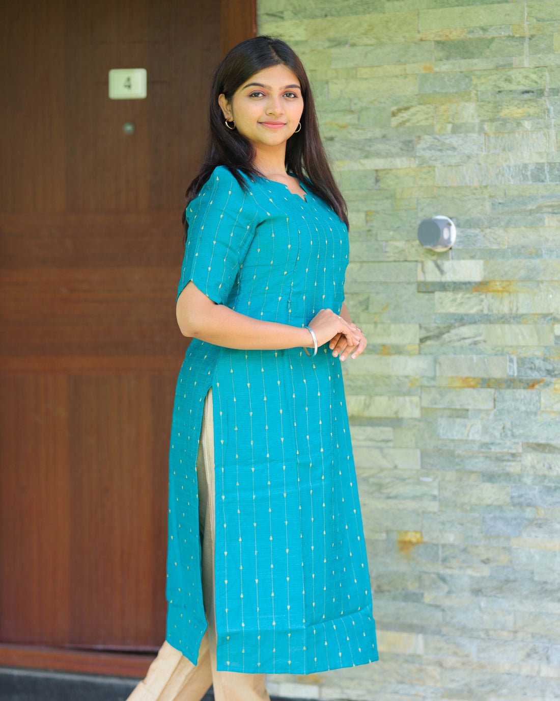 Sea_Thugil | Maternity Kurti with Lining [TOP ONLY]