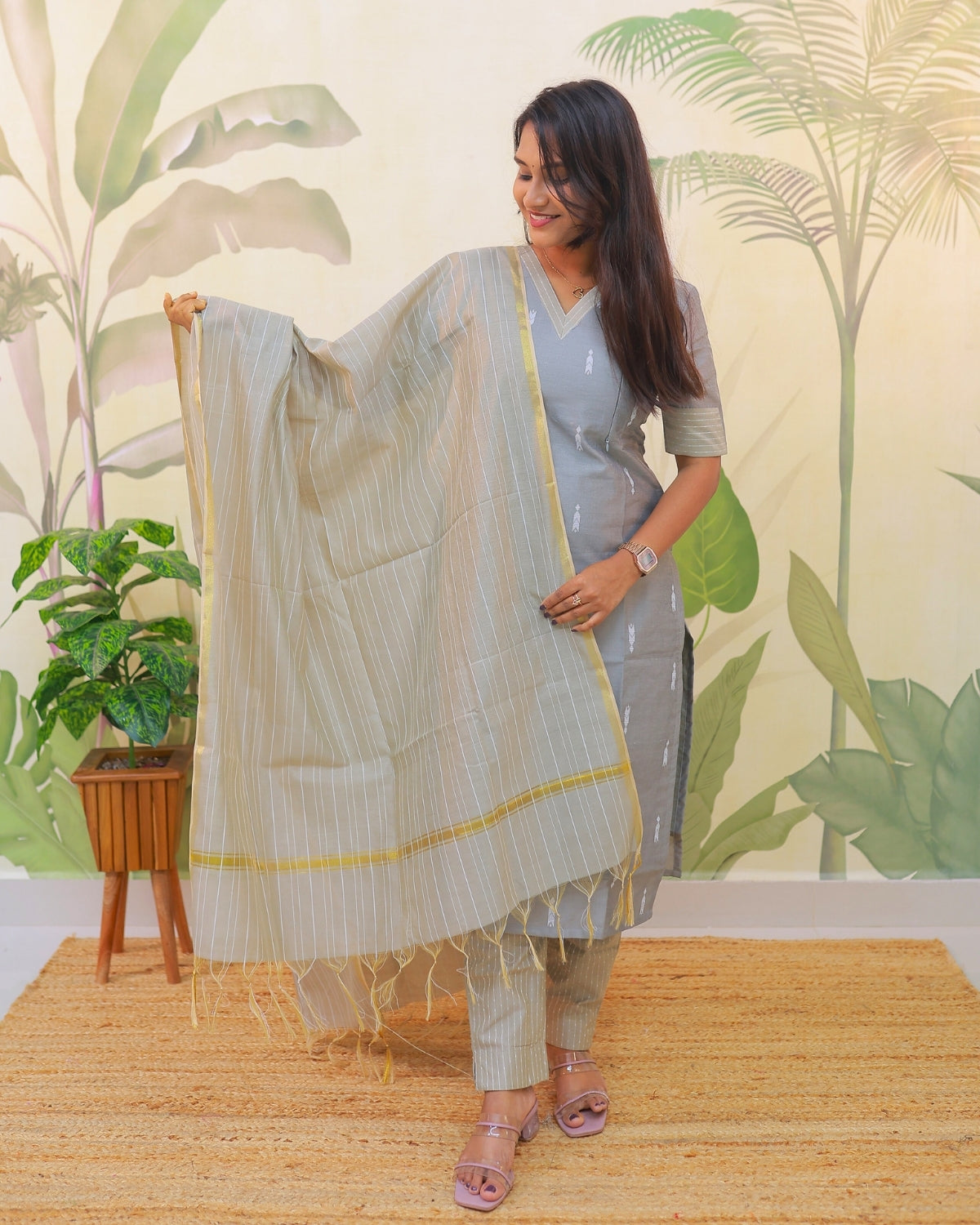 Yutika | Maternity Kurta Set with Lining