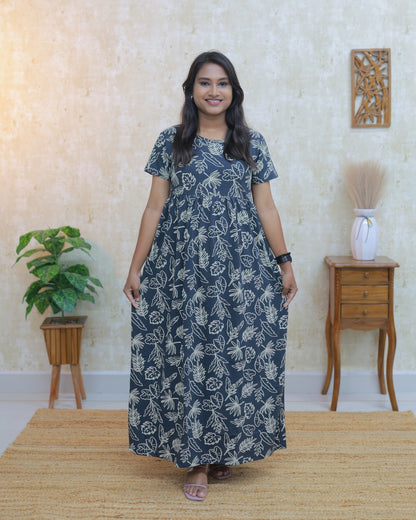 Priyam | Casual Non-Maternity Loungewear - Normal Sleeve | Full Length