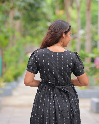 Kaviya | Maternity Maxi with Top Lining [Double Side Zips] - DISPATCH DATE _ SEP 01