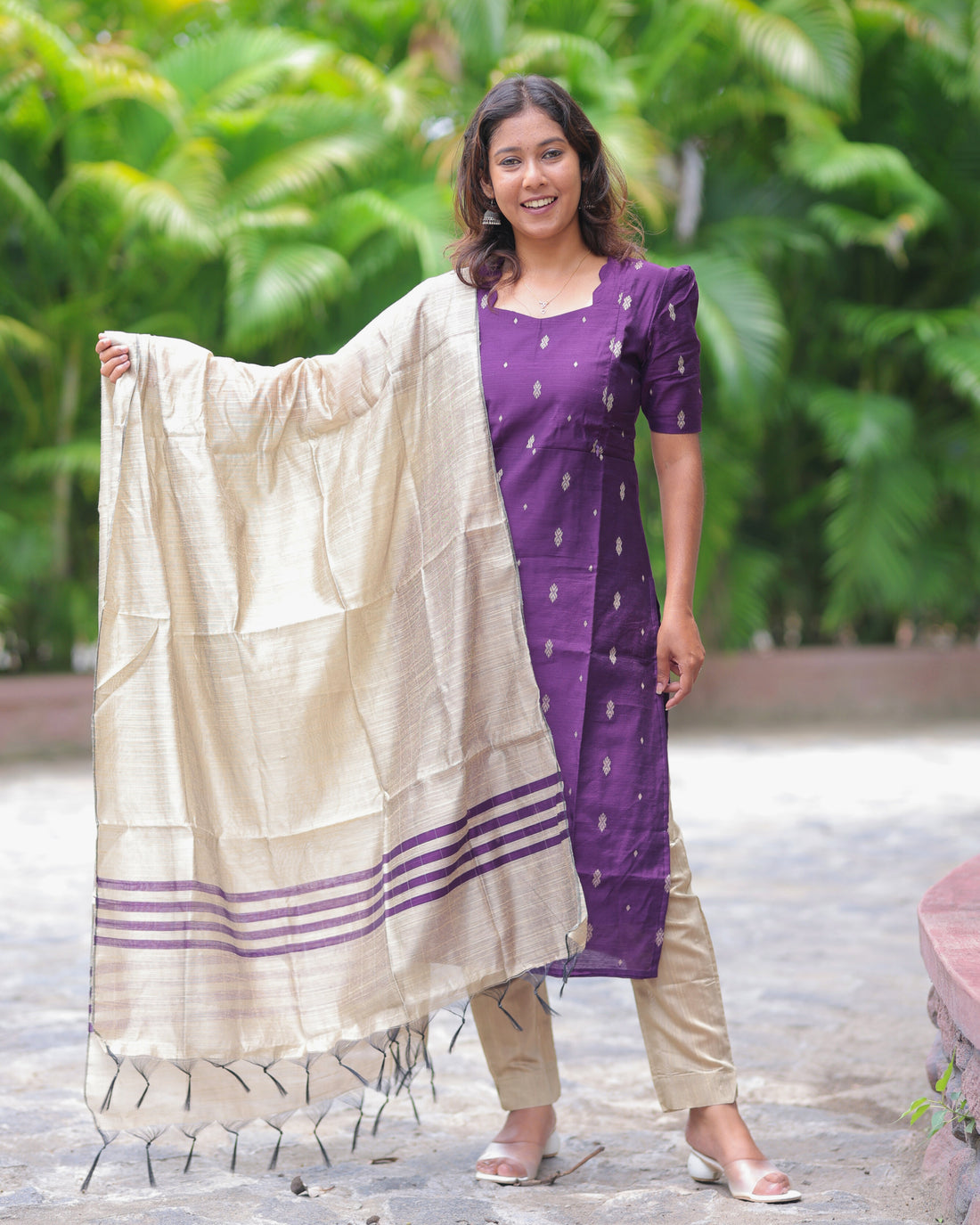 Arasi | Maternity Kurti with Lining [TOP + PANT + DUPATTA]