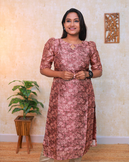 Tanvi | Designer Silk Kurti