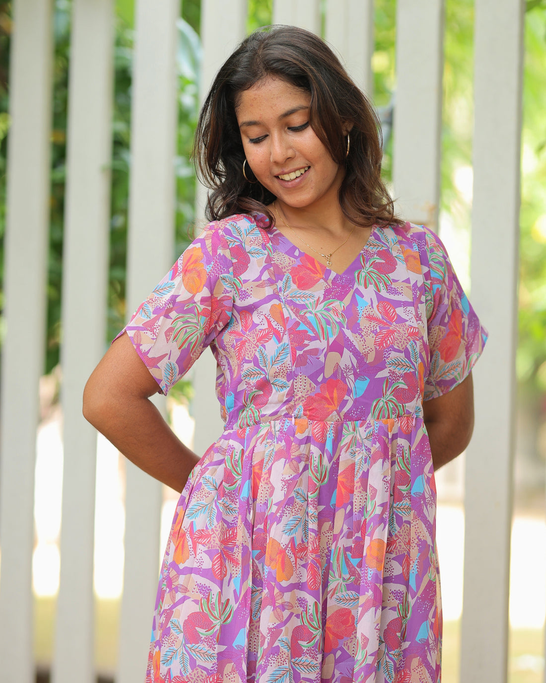 Ovyaa | Maternity Maxi with Full Lining [Double Side Zips] - DISPATCH DATE_SEP-20