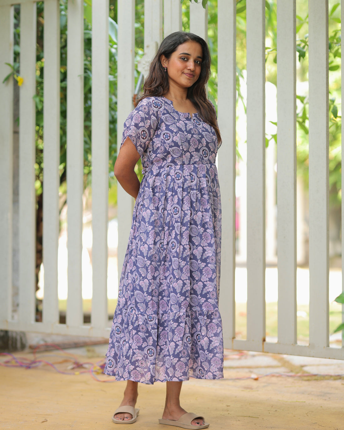 Taanu | Maternity Maxi with Full Lining [Double Side Zips] - DISPATCH DATE_SEP-20