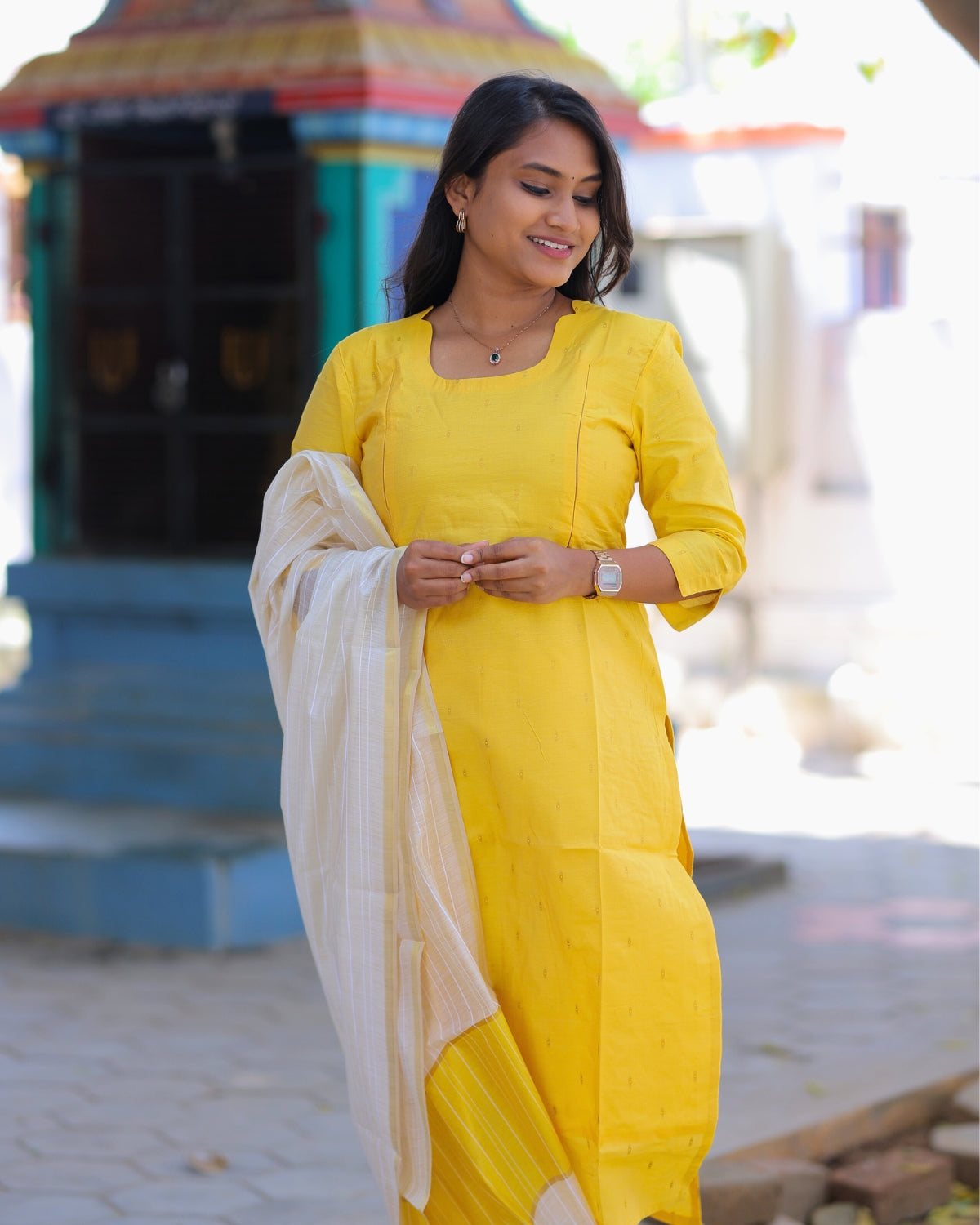 Lakshmi | Maternity Kurta Set with Lining