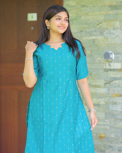 Sea_Thugil | Maternity Kurti with Lining [TOP ONLY]
