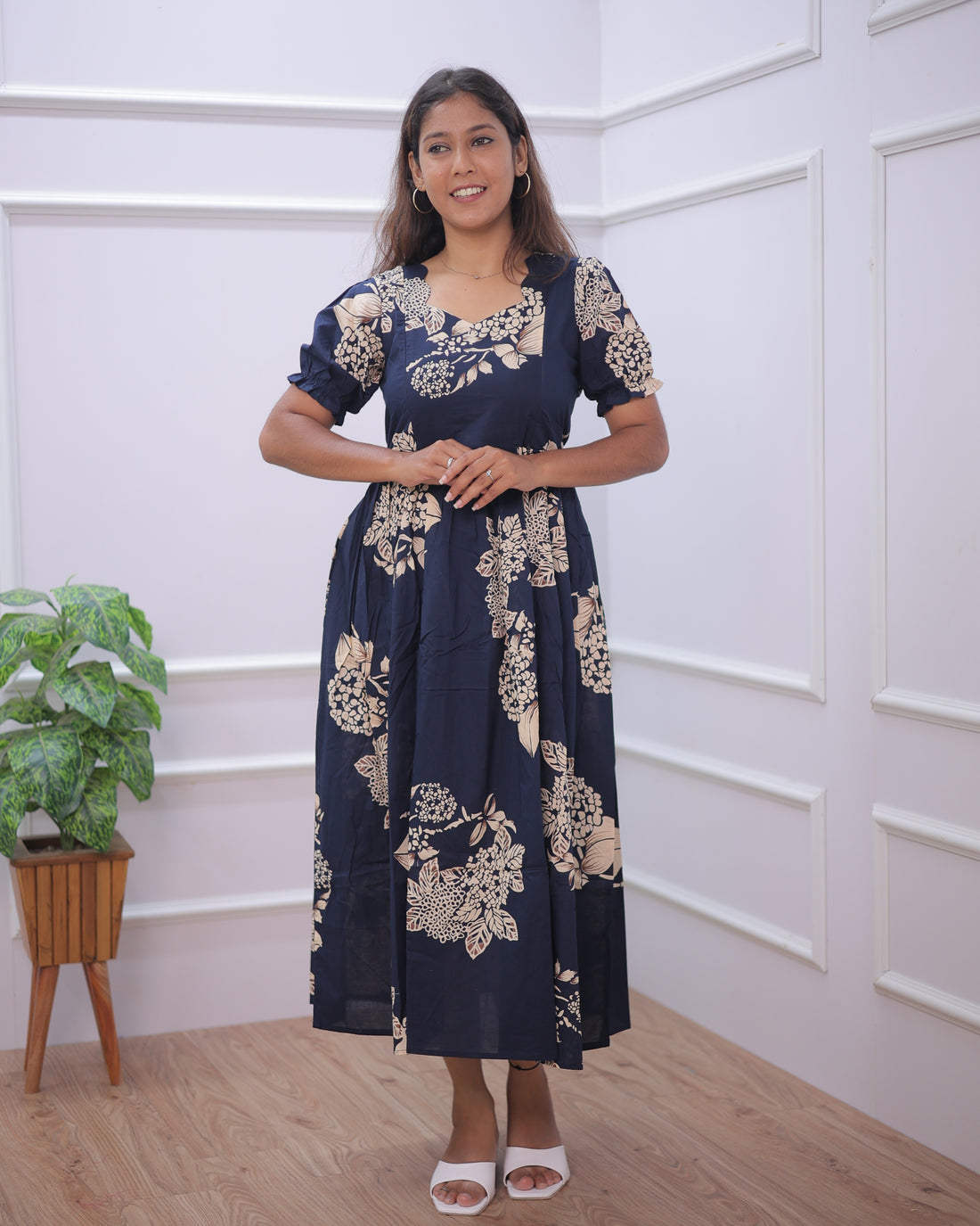 Anvi | Maternity Maxi [Double Side Zips]