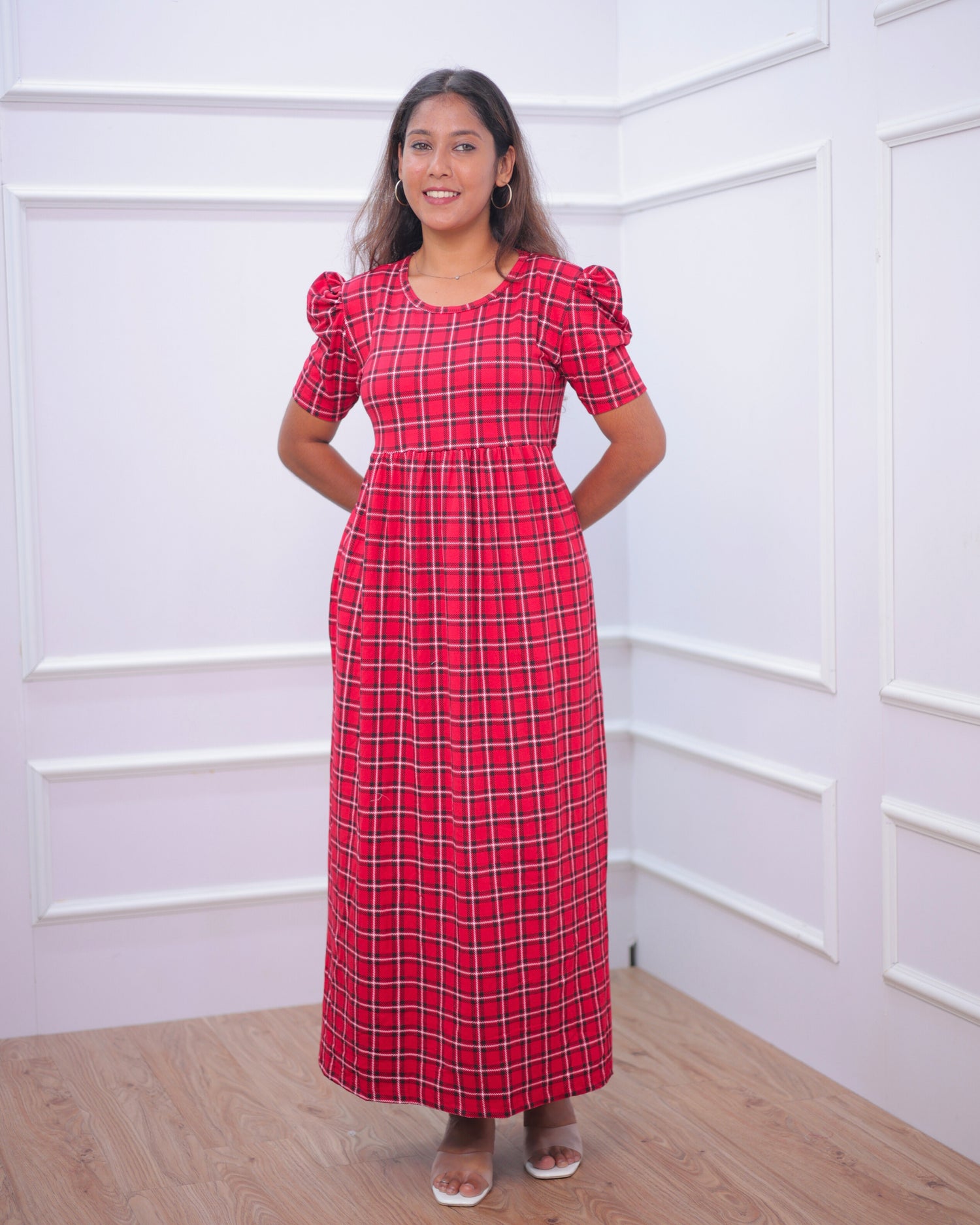 Avanti | Casual Non-Maternity Loungewear - Puff Sleeve | Full Length
