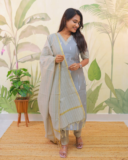 Yutika | Maternity Kurta Set with Lining