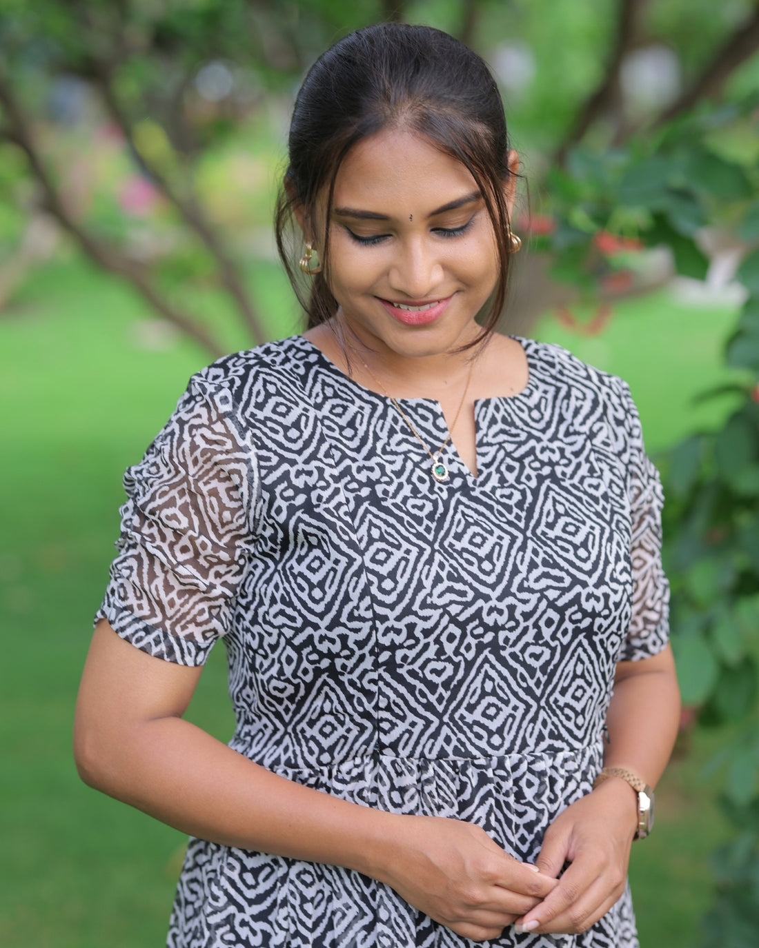 Sadhri | Maternity Kurti with Lining