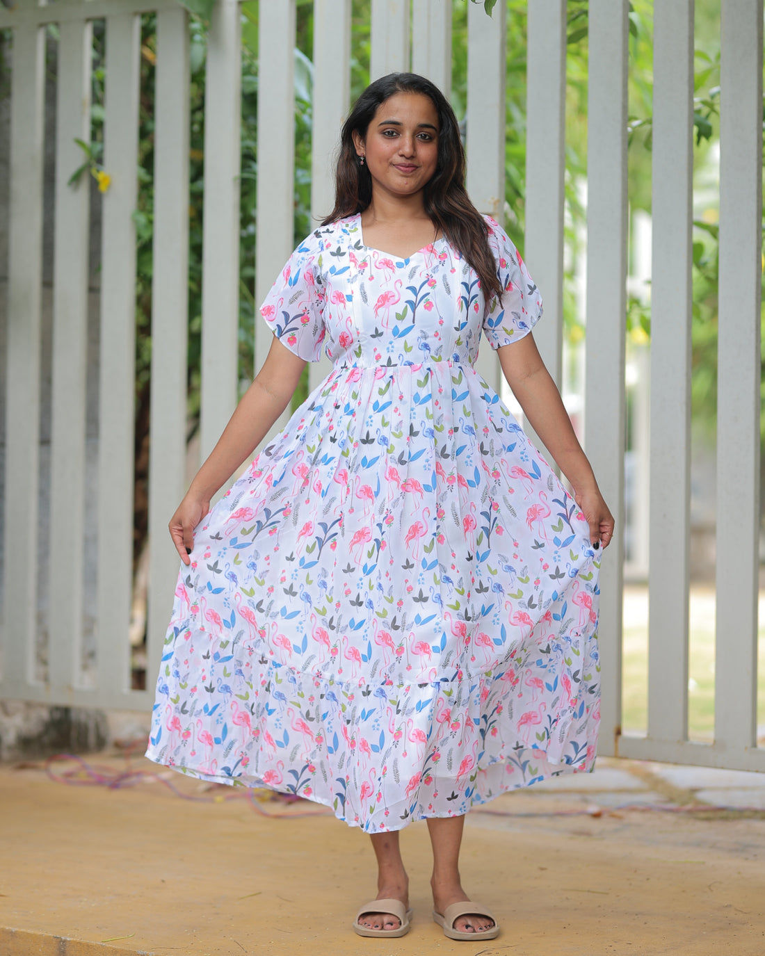 Yaatra | Maternity Maxi with Full Lining [Double Side Zips] - DISPATCH DATE_SEP-20