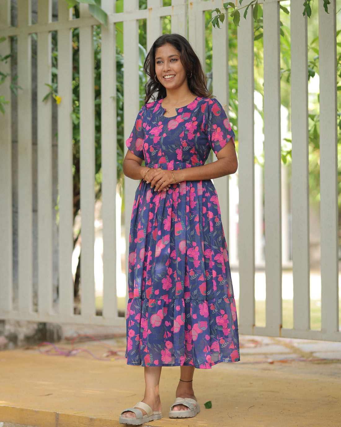Quisha | Maternity Maxi with Full Lining [Double Side Zips] - DISPATCH DATE_SEP-20