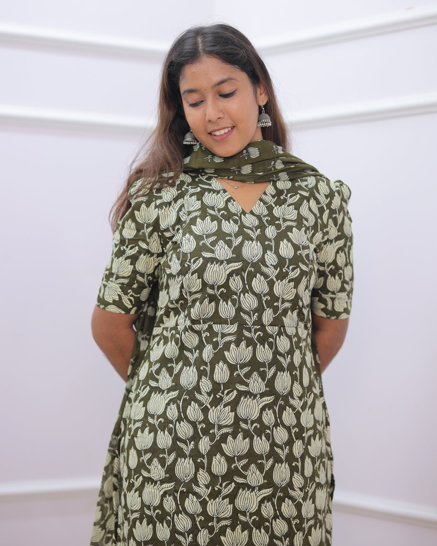 Nakshatra | Maternity Kurti with Lining [TOP + PANT + DUPATTA]