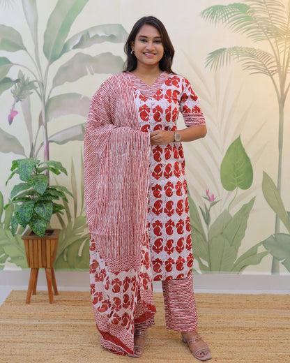 Nadhiya | Maternity Kurta Set with Lining