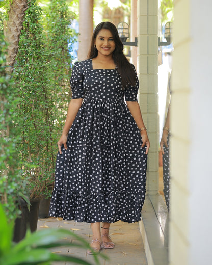 Pretty Black | Maternity Kurti